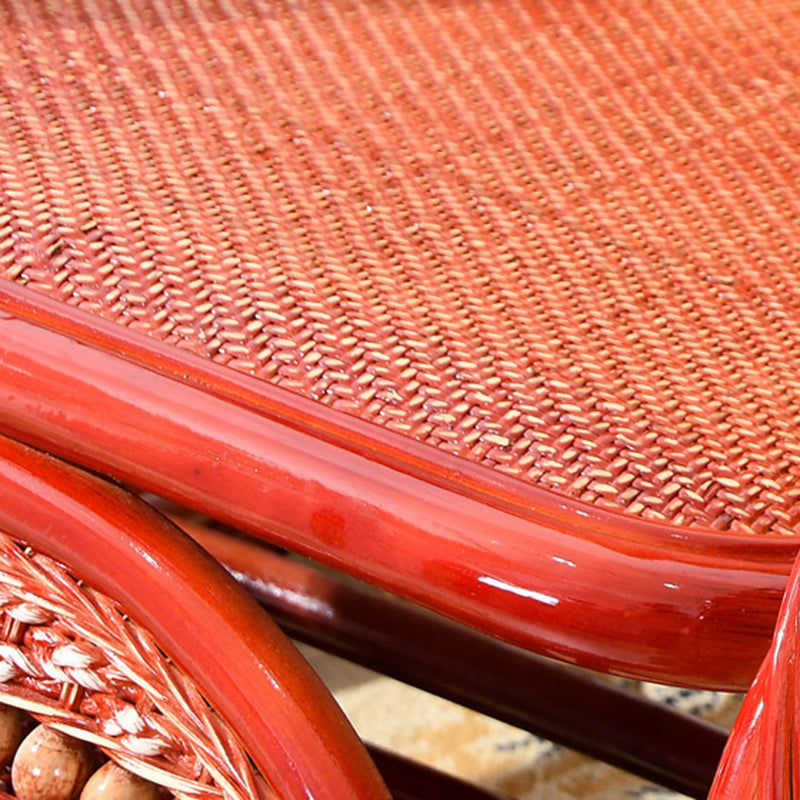 Chaise de culbuteur moderne Couleur pure chaise à bascule en bois pour le salon