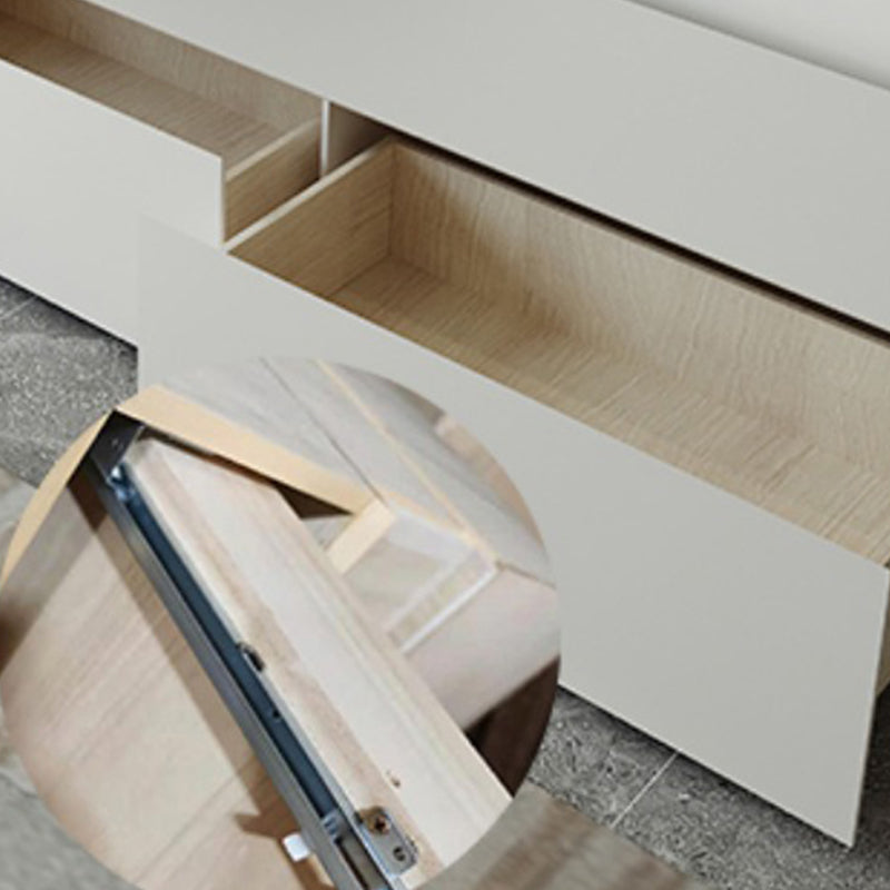 Modern Engineered Wood TV Media Stand Enclosed Storage TV Console Clearhalo 'furn' 'furn_tv_stands_entertainment_centers' 'Furniture' 'Living Room Furniture' 'TV Stands & Entertainment Centers' 'TV Stands & Media Storage Furniture' 'tv_stands_entertainment_centers' 6273283