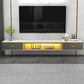 Modern Style Wall-mounted TV Console Slate TV Stand with Drawers 79"L x 12"W x 9"H Grey White Clearhalo 'furn' 'furn_tv_stands_entertainment_centers' 'Furniture' 'Living Room Furniture' 'TV Stands & Entertainment Centers' 'TV Stands & Media Storage Furniture' 'tv_stands_entertainment_centers' 6273370