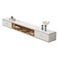 Modern Style Wall-mounted TV Console Slate TV Stand with Drawers White White Clearhalo 'furn' 'furn_tv_stands_entertainment_centers' 'Furniture' 'Living Room Furniture' 'TV Stands & Entertainment Centers' 'TV Stands & Media Storage Furniture' 'tv_stands_entertainment_centers' 6273374