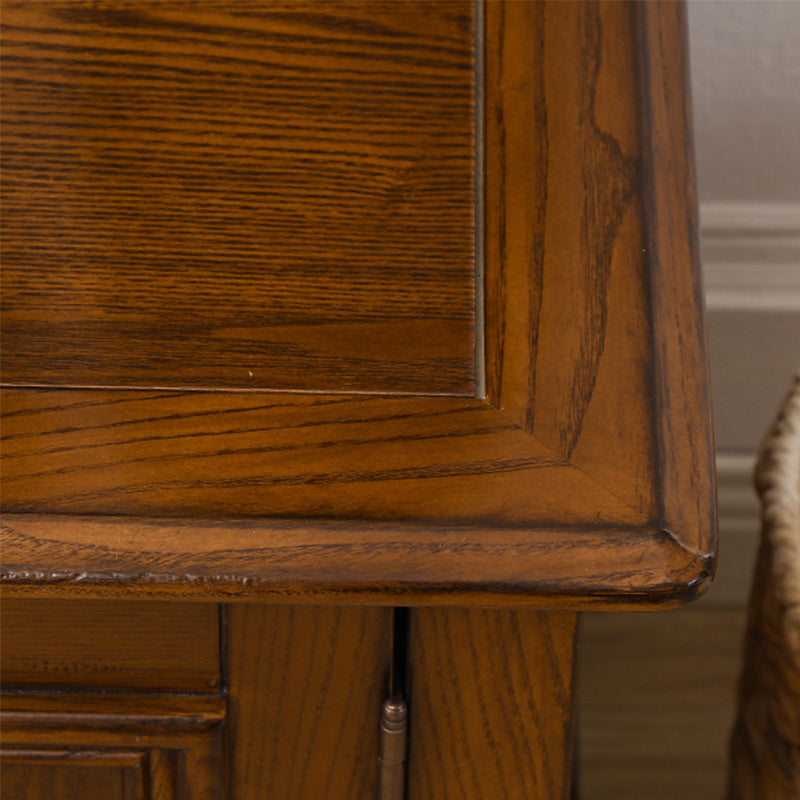 Solid Wood Home TV Stand Traditional TV Cabinet with Splayed Wood Legs Clearhalo 'furn' 'furn_tv_stands_entertainment_centers' 'Furniture' 'Living Room Furniture' 'TV Stands & Entertainment Centers' 'TV Stands & Media Storage Furniture' 'tv_stands_entertainment_centers' 6273413