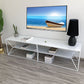 Contemporary Style TV Stand 2-shelf Open Storage TV Media Stand