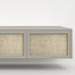 Nordic Solid Wood Wall-Mounted TV Cabinet Living Room Cotton-Linen TV Stand Clearhalo 'furn' 'furn_tv_stands_entertainment_centers' 'Furniture' 'Living Room Furniture' 'TV Stands & Entertainment Centers' 'TV Stands & Media Storage Furniture' 'tv_stands_entertainment_centers' 6273506