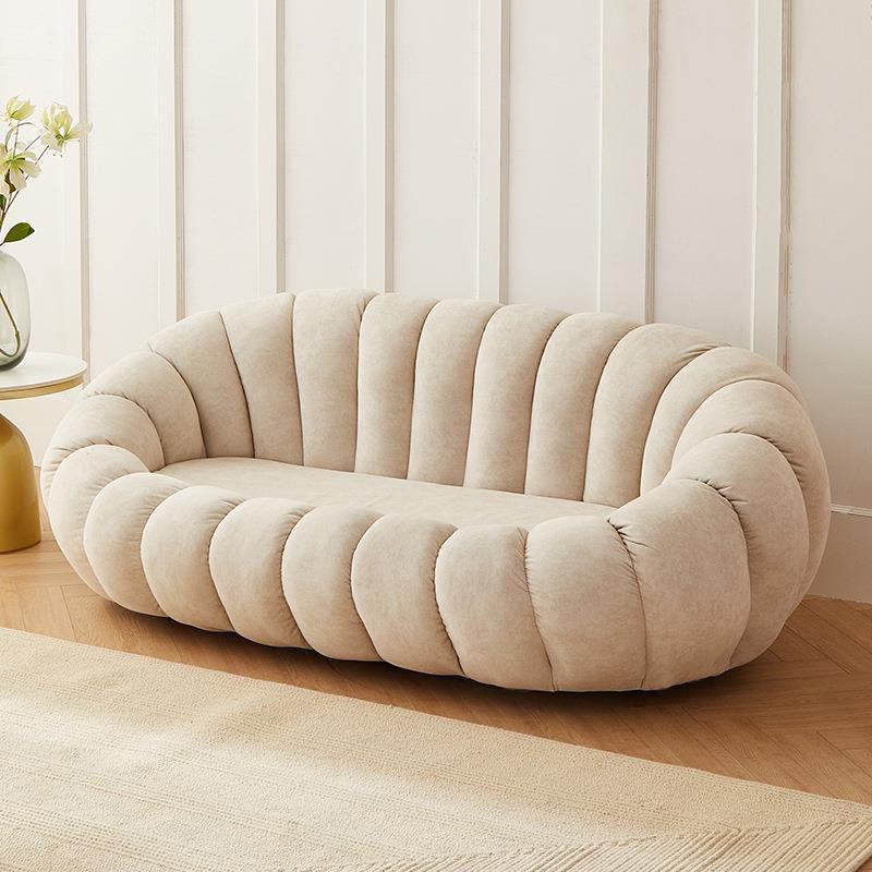 Divano contemporaneo con braccia inclinate 26,77 "divano standard di alto livello