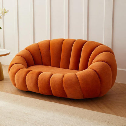 Divano contemporaneo con braccia inclinate 26,77 "divano standard di alto livello