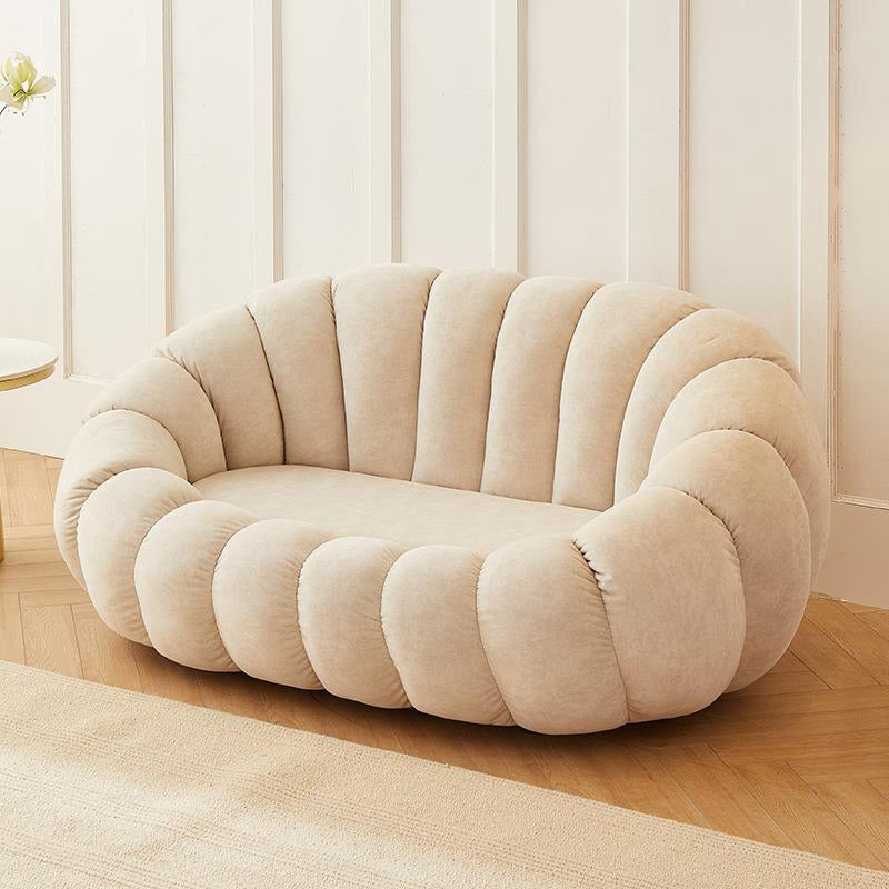 Divano contemporaneo con braccia inclinate 26,77 "divano standard di alto livello