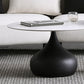 Round Slate Coffee Table Set Metal Pedestal Simple Cocktail Table Clearhalo 'Coffee & Accent Tables' 'Coffee Tables' 'coffee_tables' 'furn' 'furn_coffee_tables' 'Furniture' 'Living Room Furniture' 6273607