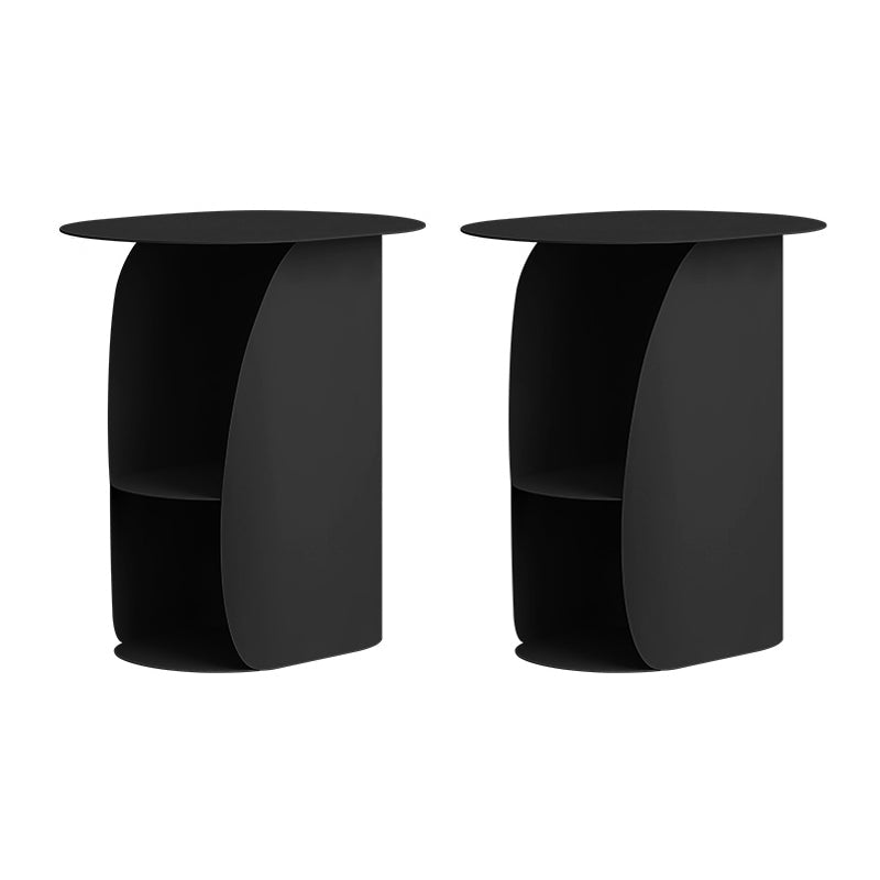 20,5 "W x 22" H Iron Torgente Modern Accent Table Comobilismo con 3-RASSE per soggiorno