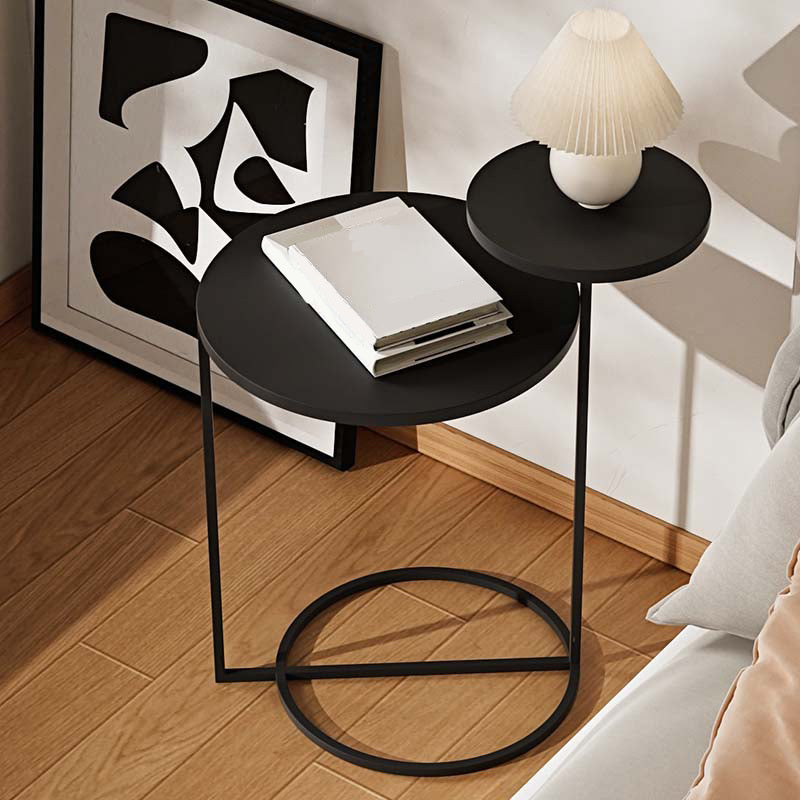 Metal Bedside Gabinet Industrial Style Accent Mesa Nightsand para dormitorio