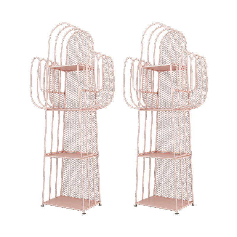 16,5 W "x 59" H moderno moderno comodino di ferro per soggiorno