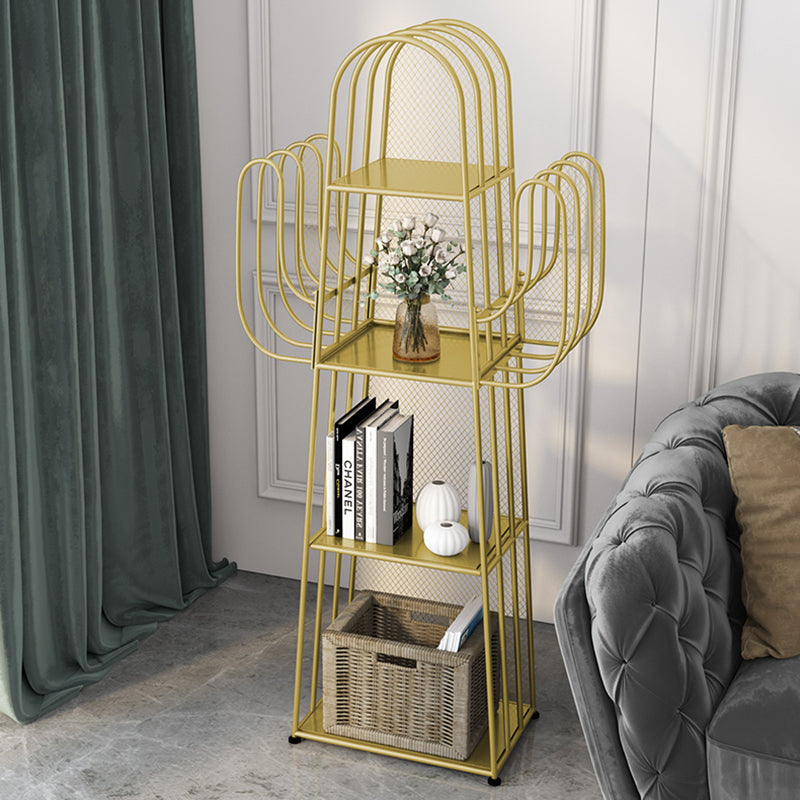 16,5 W "x 59" H moderno moderno comodino di ferro per soggiorno