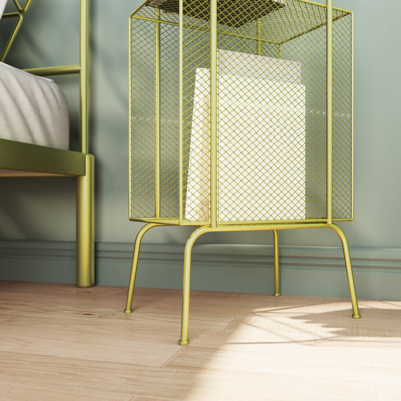 12,5 "w x 27,5" h tavolo da tavolo moderno comodino tavolo da notte di ferro per soggiorno