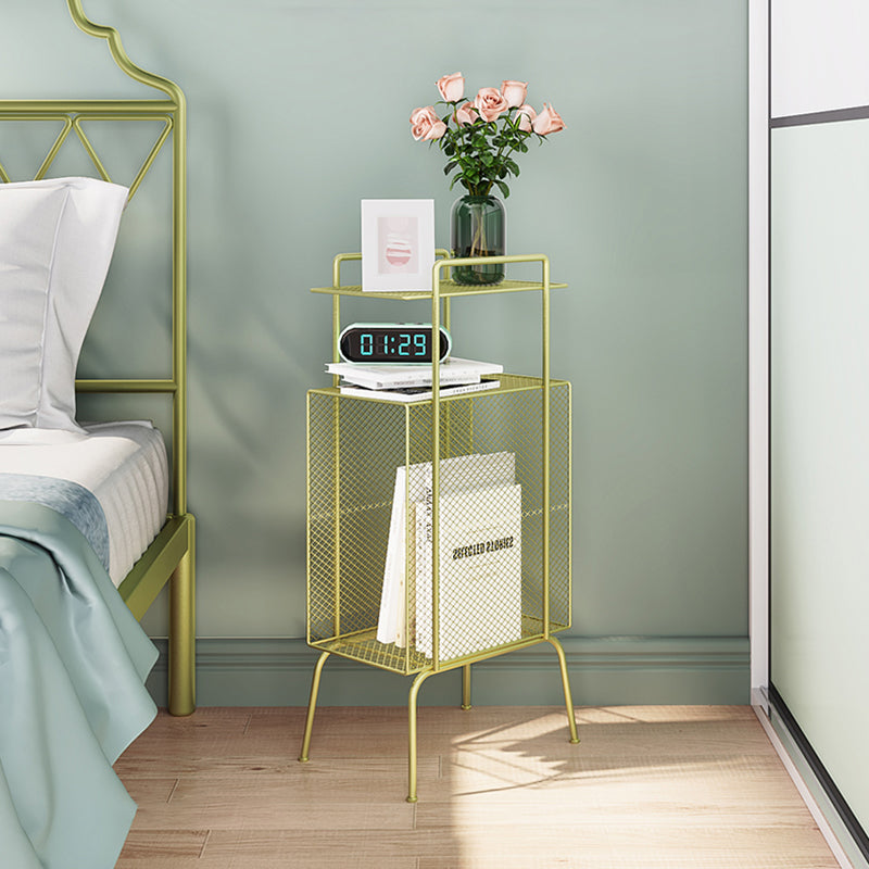 12,5 "w x 27,5" h tavolo da tavolo moderno comodino tavolo da notte di ferro per soggiorno