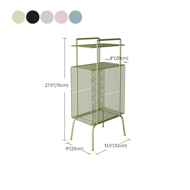 12,5 "w x 27,5" h tavolo da tavolo moderno comodino tavolo da notte di ferro per soggiorno