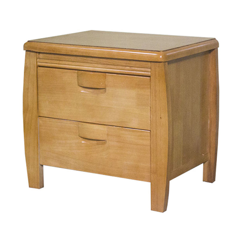 Traditional Bed Nightstand Solid Wood Bedside Cabinet with Drawer Light Wood 1 Piece Clearhalo 'Bedroom Furniture' 'furn' 'furn_night_stand' 'Furniture' 'night_stand' 'Nightstands' 6273904