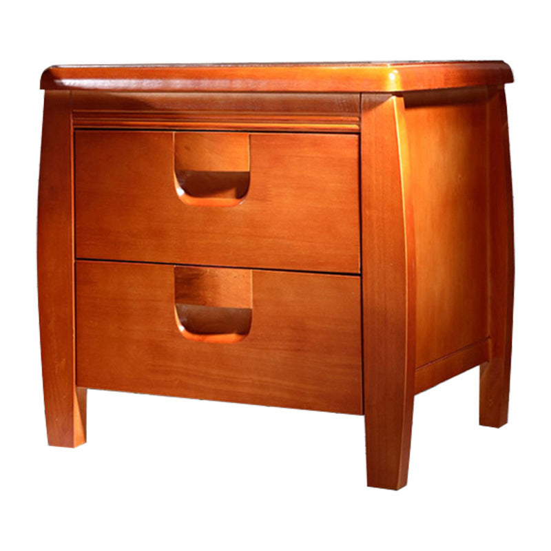 Traditional Bed Nightstand Solid Wood Bedside Cabinet with Drawer Medium Wood 1 Piece Clearhalo 'Bedroom Furniture' 'furn' 'furn_night_stand' 'Furniture' 'night_stand' 'Nightstands' 6273906
