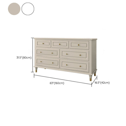 16.11-inch Width Glam Storage Chest Dresser Solid Wood Storage Chest