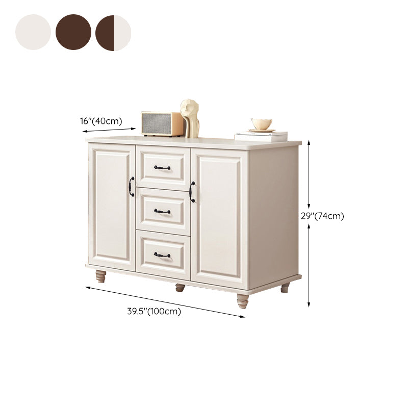 Cassettiera in legno tradizionale da 15,6 pollici W