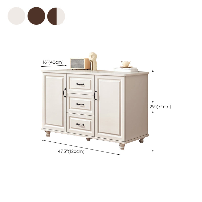 Cassettiera in legno tradizionale da 15,6 pollici W