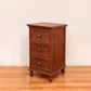Nautical Solid Wood Storage Chest Bedroom Vertical Chest with Drawers