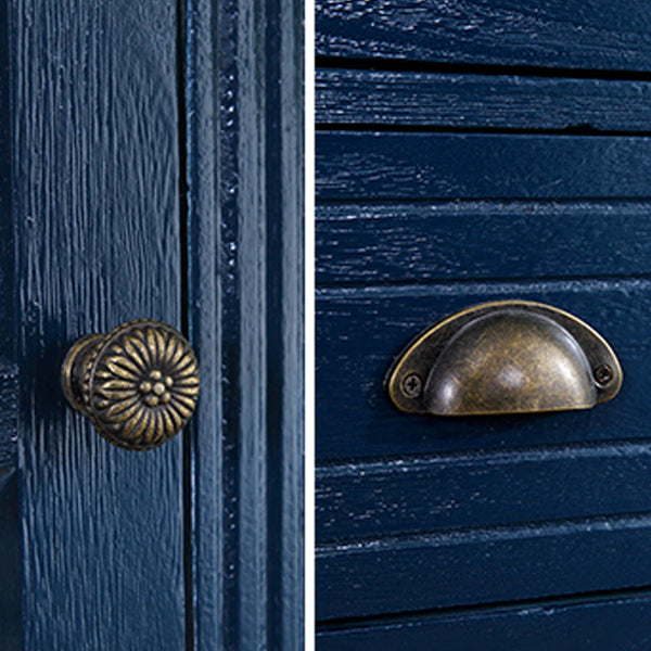 幅13.65インチの沿岸ストレージチェストドレッサー無垢材ストレージチェスト