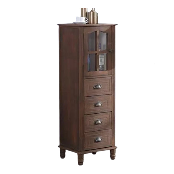 幅13.65インチの沿岸ストレージチェストドレッサー無垢材ストレージチェスト