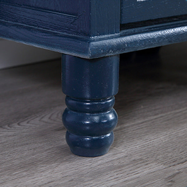 幅13.65インチの沿岸ストレージチェストドレッサー無垢材ストレージチェスト