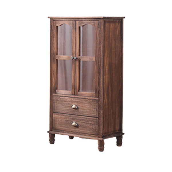 幅13.65インチの沿岸ストレージチェストドレッサー無垢材ストレージチェスト