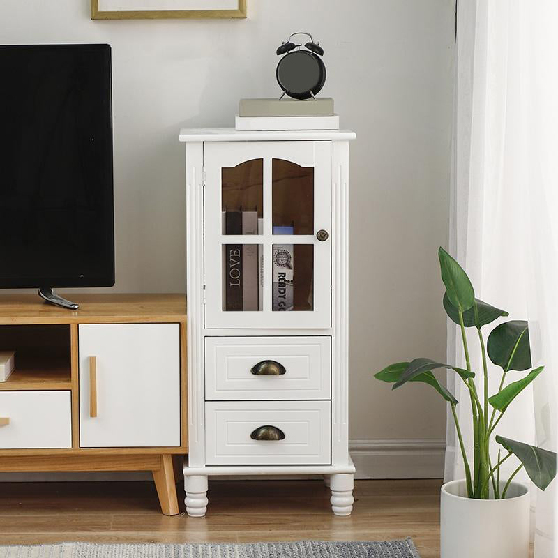 幅13.65インチの沿岸ストレージチェストドレッサー無垢材ストレージチェスト