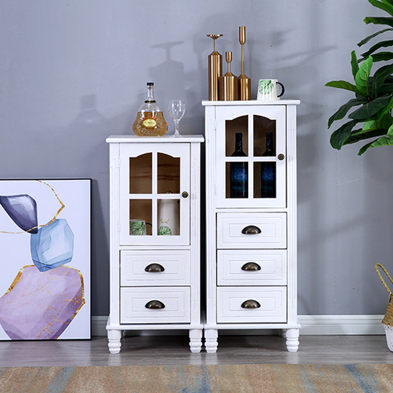 幅13.65インチの沿岸ストレージチェストドレッサー無垢材ストレージチェスト