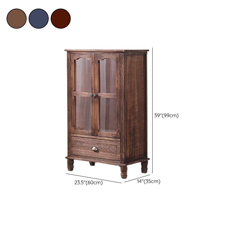 幅13.65インチの沿岸ストレージチェストドレッサー無垢材ストレージチェスト