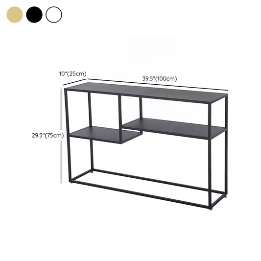 9.84" W Contemporary Console Accent Table Antique Finish Console Sofa Table