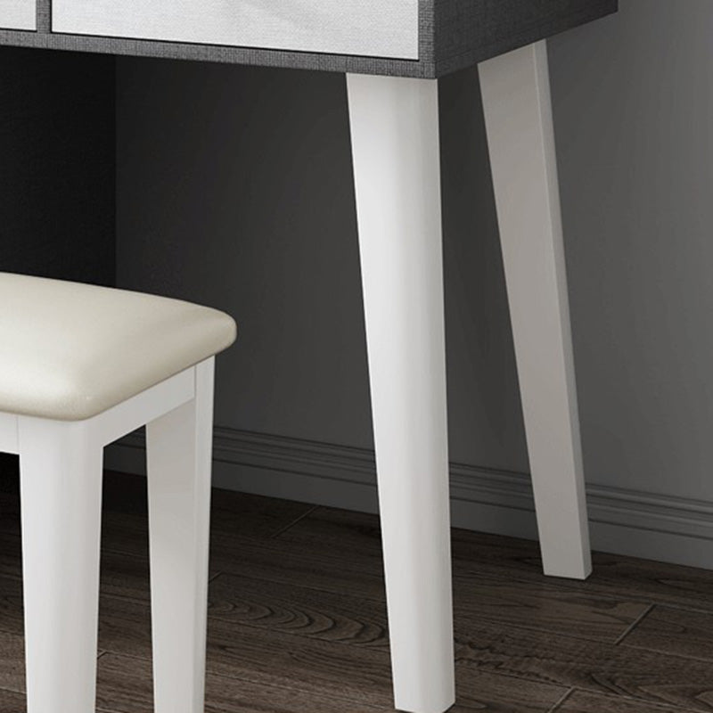 Contemporary Writing Desk Parsons Computer Desk with Wooden Legs Clearhalo 'furn' 'furn_office_desk' 'Furniture' 'Office Desks' 'Office Furniture' 'office_desk' 6274863