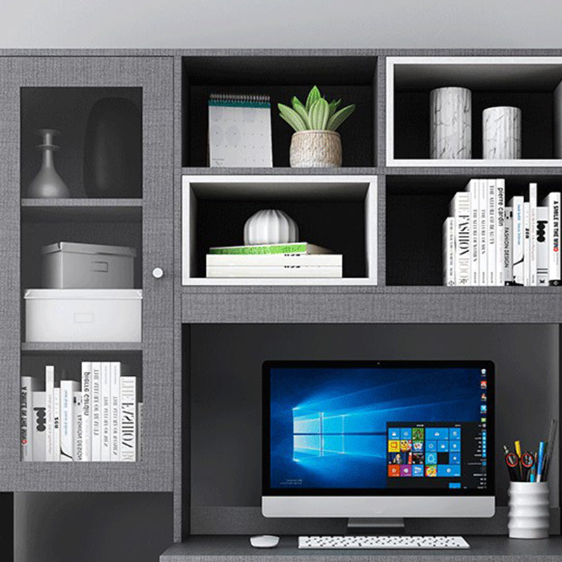 Contemporary Writing Desk Parsons Computer Desk with Wooden Legs Clearhalo 'furn' 'furn_office_desk' 'Furniture' 'Office Desks' 'Office Furniture' 'office_desk' 6274867