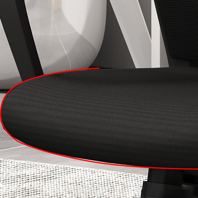 ミッドバックホームオフィスチェアブラックフレームモダンカンファレンスチェア