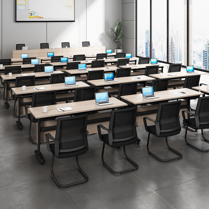 ミッドバックホームオフィスチェアブラックフレームモダンカンファレンスチェア