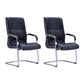 Black Microfiber Mesh Desk Chair Modern No Distressing Office Chair 2 Piece Set Clearhalo 'furn' 'furn_office_chair' 'Furniture' 'Office Chairs' 'Office Furniture' 'office_chair' 6275361