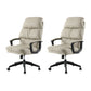 Modern Style Executive Chair High Back Padded Arms Swivel Chair