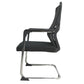 Arms Included Office Chair Contemporary Chrome Frame Desk Chair Clearhalo 'furn' 'furn_office_chair' 'Furniture' 'Office Chairs' 'Office Furniture' 'office_chair' 6275434