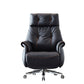 27-inch brede moderne managersstoel Zwart lederen directiestoel