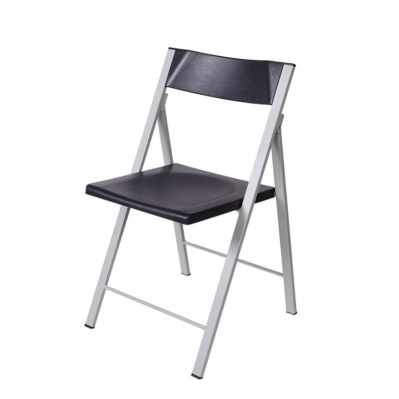 Contemporary No Wheels Office Chair Conference Low Back Guest Chair Black 1 Piece Clearhalo 'furn' 'furn_office_chair' 'Furniture' 'Office Chairs' 'Office Furniture' 'office_chair' 6275538