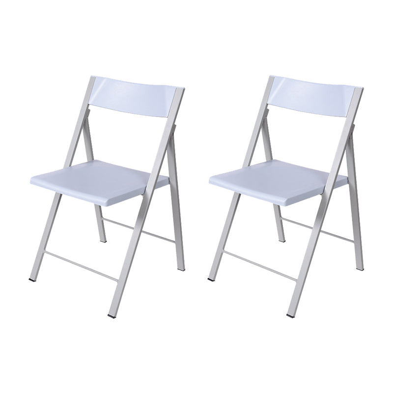 Contemporary No Wheels Office Chair Conference Low Back Guest Chair White 2 Piece Set Clearhalo 'furn' 'furn_office_chair' 'Furniture' 'Office Chairs' 'Office Furniture' 'office_chair' 6275548