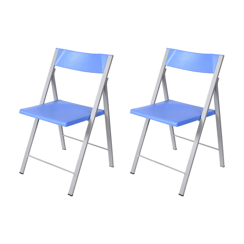 Contemporary No Wheels Office Chair Conference Low Back Guest Chair Light Blue 2 Piece Set Clearhalo 'furn' 'furn_office_chair' 'Furniture' 'Office Chairs' 'Office Furniture' 'office_chair' 6275559
