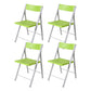 Contemporary No Wheels Office Chair Conference Low Back Guest Chair Green 4 Piece Set Clearhalo 'furn' 'furn_office_chair' 'Furniture' 'Office Chairs' 'Office Furniture' 'office_chair' 6275565
