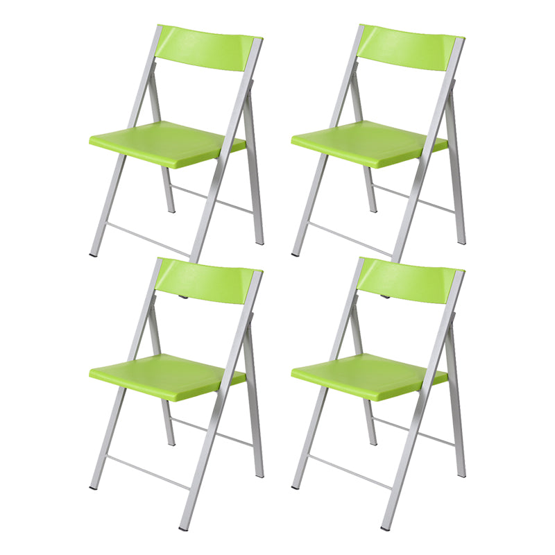 Contemporary No Wheels Office Chair Conference Low Back Guest Chair Green 4 Piece Set Clearhalo 'furn' 'furn_office_chair' 'Furniture' 'Office Chairs' 'Office Furniture' 'office_chair' 6275565