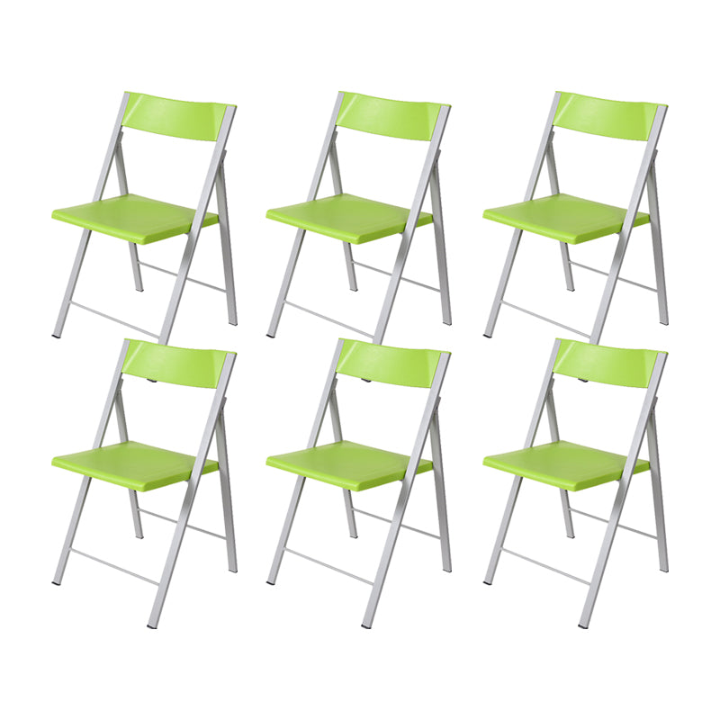 Contemporary No Wheels Office Chair Conference Low Back Guest Chair Green 6 Piece Set Clearhalo 'furn' 'furn_office_chair' 'Furniture' 'Office Chairs' 'Office Furniture' 'office_chair' 6275566