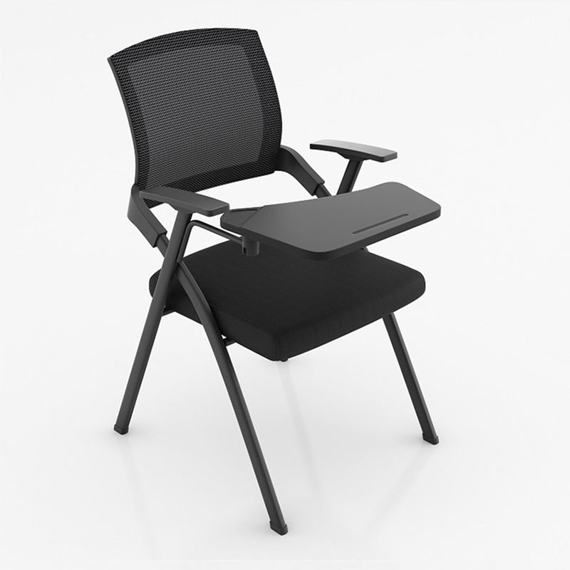 Mid Back Home Office Chair Black Frame Conference Chair Arm Chair Clearhalo 'furn' 'furn_office_chair' 'Furniture' 'Office Chairs' 'Office Furniture' 'office_chair' 6275582
