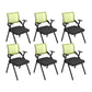 Mid Back Home Office Chair Black Frame Conference Chair Arm Chair Green 6 Piece Set Clearhalo 'furn' 'furn_office_chair' 'Furniture' 'Office Chairs' 'Office Furniture' 'office_chair' 6275606