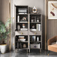 Cabinets Included Standard Bookcase Contemporary Engineered Wood Bookshelf