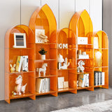 Bibliothèque d'étagère standard de bibliothèque acrylique glam pour la salle d'étude 9.8 "W